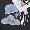 DIY Silicone Hangtag Molds Kits DIY-TA0008-41-13
