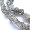 Raw Rough Natural Labradorite Beads Strands G-I279-B07-3