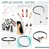   720Pcs 36 Style Iron Ribbon Crimp Ends FIND-PH0004-80-3