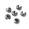 Brass Crimp Beads Covers EC266-2NFB-1