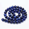 Natural Tiger Eye Beads Strands G-F561-6mm-B02-2