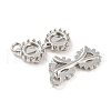 Rack Plating Alloy Pendants PALLOY-D023-16P-2