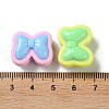 Two Tone Opaque Acrylic Beads X-SACR-I005-08E-3