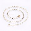 304 Stainless Steel Chain Necklaces MAK-L015-27B-2