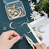 SUPERFINDINGS DIY Earring Making Kit DIY-FH0003-28-4