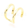 925 Sterling Silver Cuff Earrings EJEW-H124-11G-3