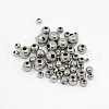 Tarnish Resistant 304 Stainless Steel Round Spacer Beads STAS-X0001-1