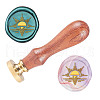 Wax Seal Stamp Set AJEW-WH0208-351-1