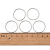 Tarnish Resistant 304 Stainless Steel Linking Ring STAS-T047-15A-3