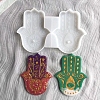 Hamsa Hand DIY Pendant Silicone Molds HAMS-PW0001-04-1