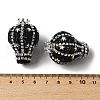 Opaque Acrylic Rhinestone Beads OACR-S048-03A-3