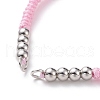 Nylon Cord Braided Bead Bracelets Making BJEW-F360-FP01-3
