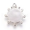 Brass Pendants ZIRC-G150-02P-2