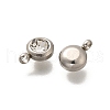 201 Stainless Steel Charms STAS-F311-06P-06-2
