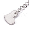 Tarnish Resistant 304 Stainless Steel Chain Extender X-STAS-F268-49P-3