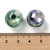 UV Plating Two Tone Acrylic Beads SACR-R001-14A-3