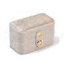 Mini Rectangle Velvet Ring Storage Boxes with Snap Buttons CON-Z009-02D-2