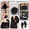 AHADERMAKER 2 Yards Fashion Ostrich Feather Cloth Strand Costume Accessories FIND-GA0003-68B-7
