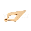 Ion Plating(IP) 201 Stainless Steel Pendants STAS-K003-14G-03-3