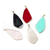 Natural & Synthetic Gemstone Big Pendants G-P491-06G-2