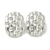 Non-Tarnish 304 Stainless Steel Stud Earrings EJEW-G400-31P-2