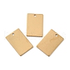 Ion Plating(IP) 201 Stainless Steel Pendant STAS-Z038-01G-C-1