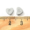 Tarnish Resistant 316L Surgical Stainless Steel Beads STAS-R230-01P-P-1-3