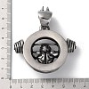304 Stainless Steel Pendants STAS-D014-19AS-3