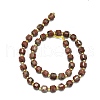 Natural Red Sesame Jasper Beads Strands G-I376-D30-01-2