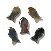 Natural Moss Agate Pendants G-G932-B14-1