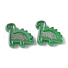 10Pcs Acrylic Enamel Beads OACR-H048-01B-03-1