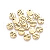 Tibetan Style Alloy Flat Round Carved Word Someone Special Charms TIBEP-A2817-AG-RS-1