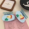 Fish Tank Cellulose Acetate(Resin) Claw Hair Clips PW-WG9A71D-01-4