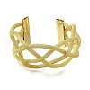 Hollow Alloy Braided Bangles BJEW-L697-001G-2