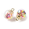 Glass Pendants FIND-Z083-01H-2