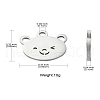 304 Stainless Steel Charms STAS-CJC0008-10P-03-8