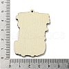 Wood Pendants WOOD-M012-02W-3