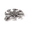304 Stainless Steel Runa Eslavo Kolovrat Symbol Pendants STAS-G267-02AS-3