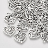 Tibetan Style Alloy Charms X-TIBEP-S319-005AS-RS-2