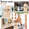  2 Sets 2 Styles Wood Sunglasses Display Stands ODIS-NB0001-30-6