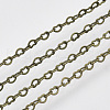 Soldered Brass Heart Chains CHC-T008-03AB-4