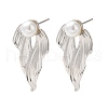 Rack Plating Brass Stud Earrings EJEW-B062-25P-1