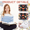 SUPERDANT 1 Set Wooden 2-Ring Loose Leaf Binder Postcard Phote Album Cover DIY-SD0001-02G-3
