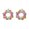 Easter Alloy Enamel Pendants X-ENAM-E360-01G-04-1