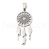 201 Stainless Steel Pendants STAS-Q341-20A-P-1
