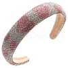 Heart Pattern Rhinestone Hair Bands PW-WG95079-01-1
