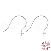 925 Sterling Silver Earring Hooks STER-I014-12S-6
