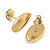 304 Stainless Steel Stud Earring Finding EJEW-U022-12G-2