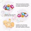 2Pcs Detachable Glass Rhinestone Shoe Decoration AJEW-FG0002-04-4