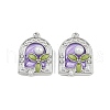 Alloy Enamel Pendants PALLOY-P311-01F-P-1